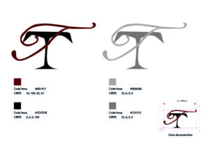 Mini charte graphique du monogramme